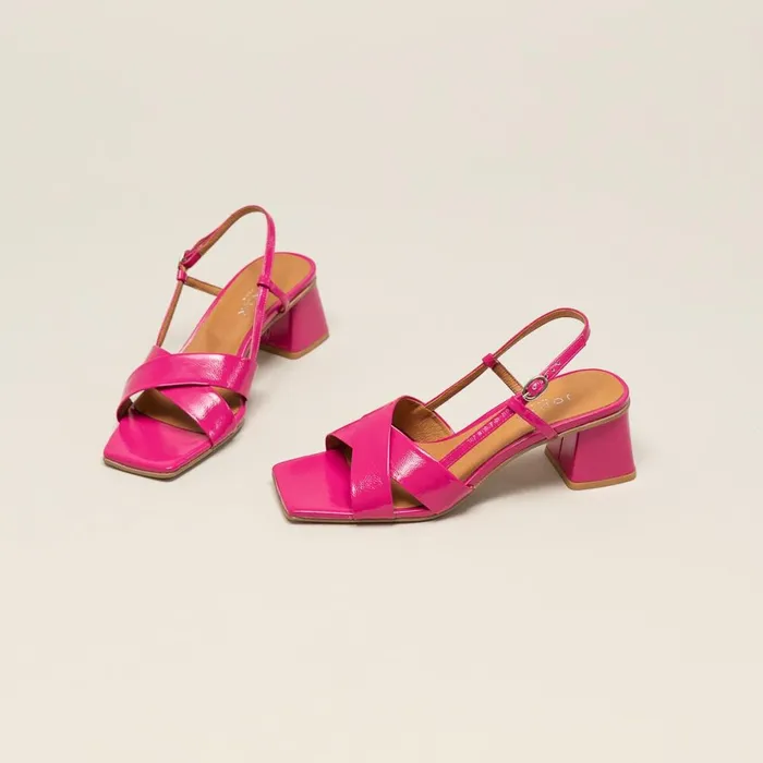 Women Sandals Jonak CrossStrap Slingback Sandals