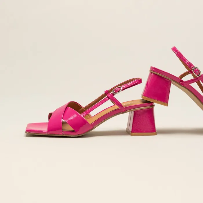 Women Sandals Jonak CrossStrap Slingback Sandals