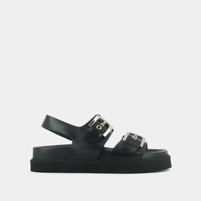 Women Sandals Jonak Double Buckle Sandals