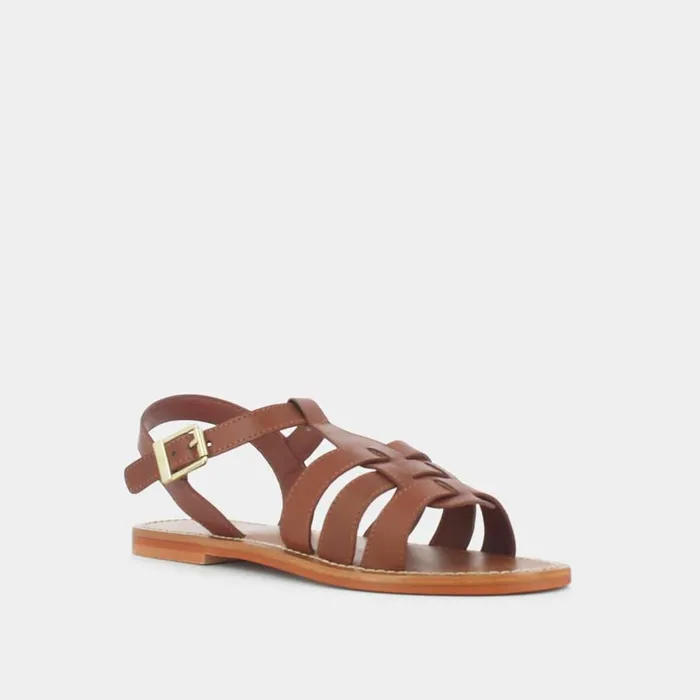 Women Sandals Jonak Flat Braided Sandals