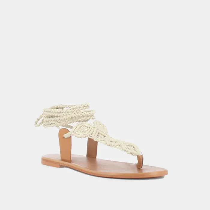 Women Sandals Jonak Flat Sandals With Tie