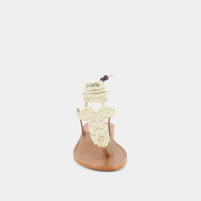 Women Sandals Jonak Flat Sandals With Tie