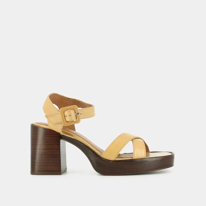 Women Sandals Jonak Heeled Sandals And Platform
