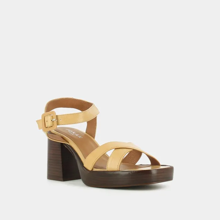 Women Sandals Jonak Heeled Sandals And Platform