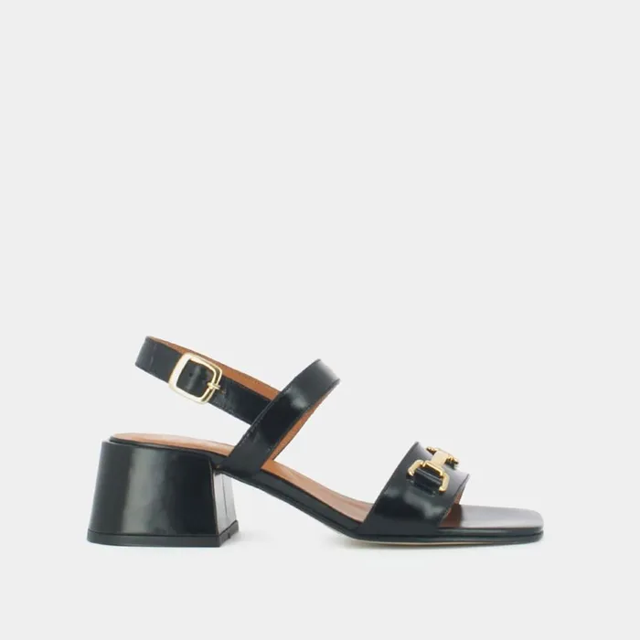 Women Sandals Jonak Heeled Sandals Square Toe And Bit