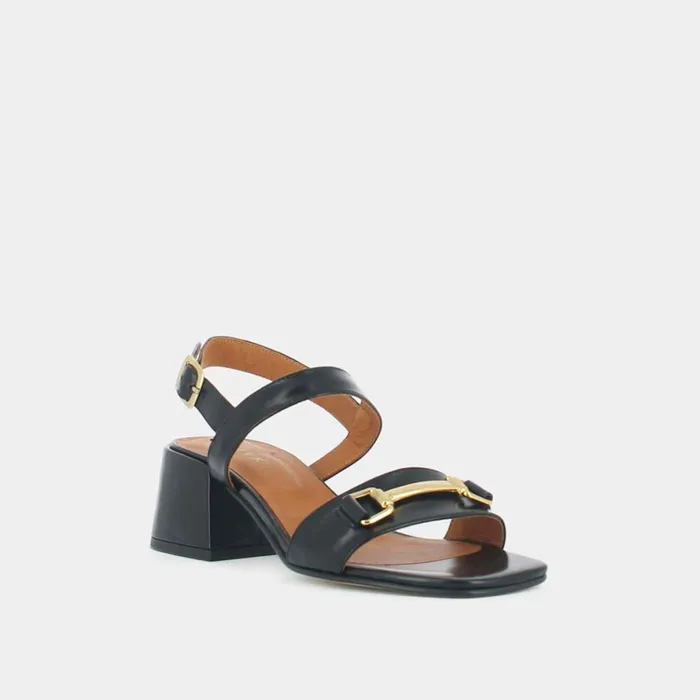 Women Sandals Jonak Heeled Sandals Square Toe And Bit