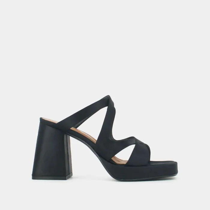 Women Sandals Jonak Heeled Sandals With Square Toe