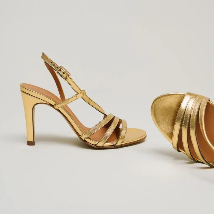 Women Sandals Jonak Heeled Sandals With Straps Women Sandals Jonak Heeled Sandals With Straps