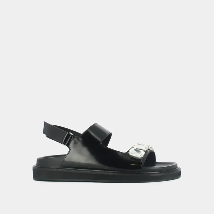 Women Sandals Jonak Open Sandals With Rhinestones