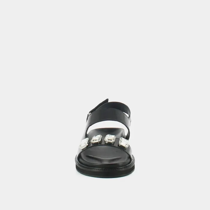 Women Sandals Jonak Open Sandals With Rhinestones