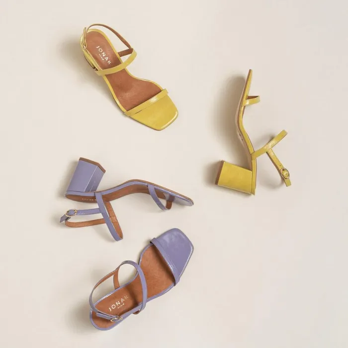 Women Sandals Jonak OpenToe Heeled Sandals