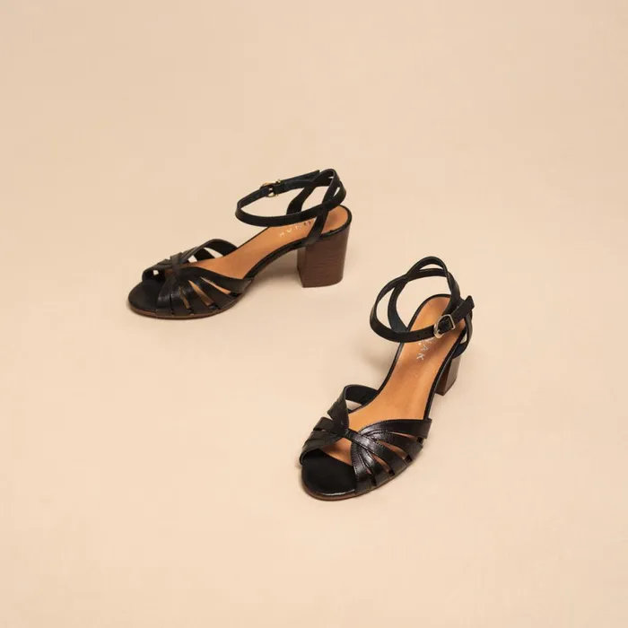 Women Sandals Jonak Open Toe Pumps With Strap