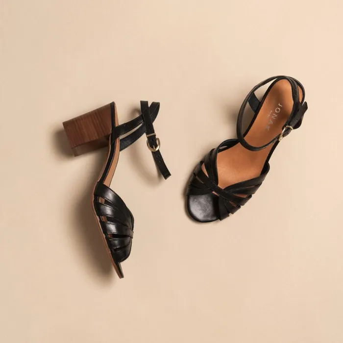 Women Sandals Jonak Open Toe Pumps With Strap