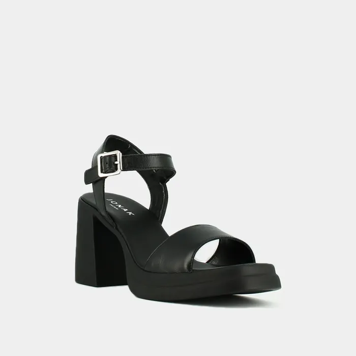 Women Sandals Jonak OpenToed Sandals With Thick Heels