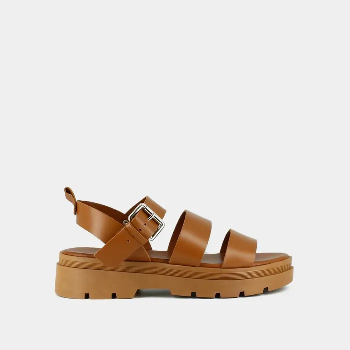 Women Sandals Jonak Platform Sandals With Buckles