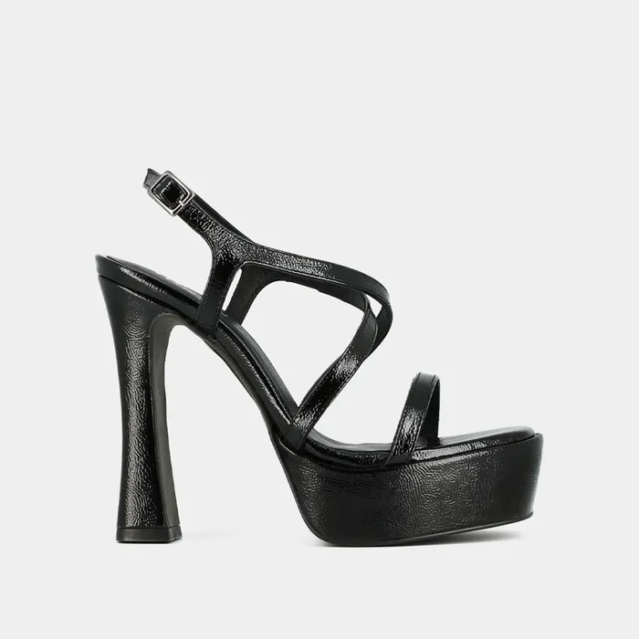 Women Sandals Jonak Platform Sandals With Crossed Straps