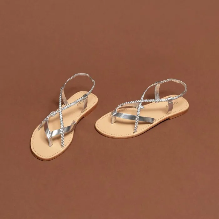 Women Sandals Jonak Sandals With Braided Straps