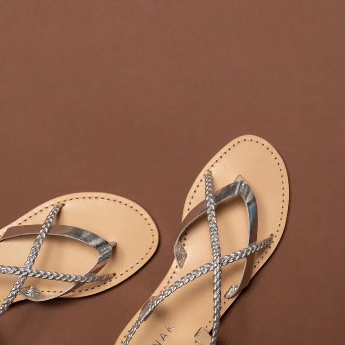 Women Sandals Jonak Sandals With Braided Straps