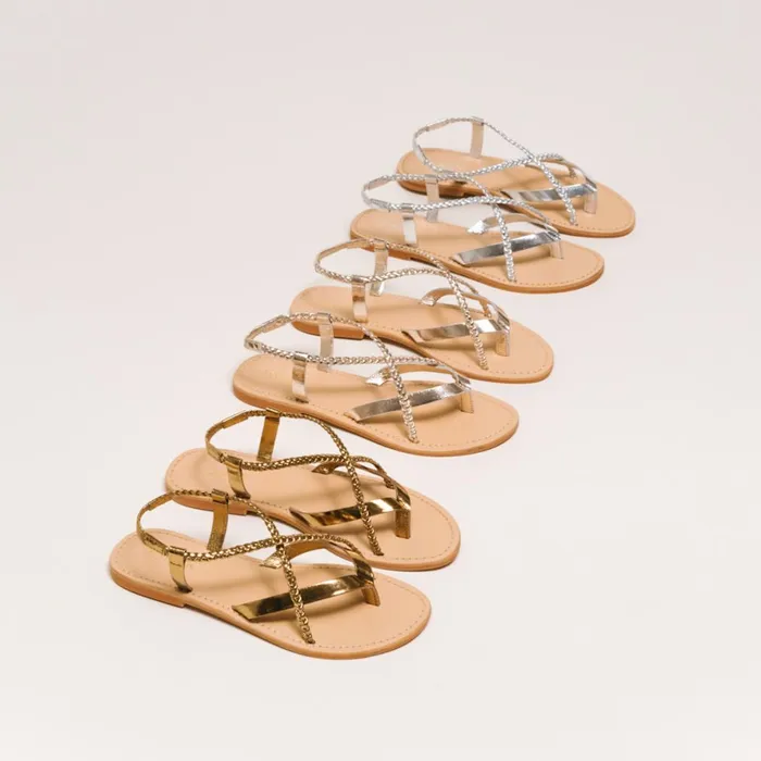Women Sandals Jonak Sandals With Braided Straps