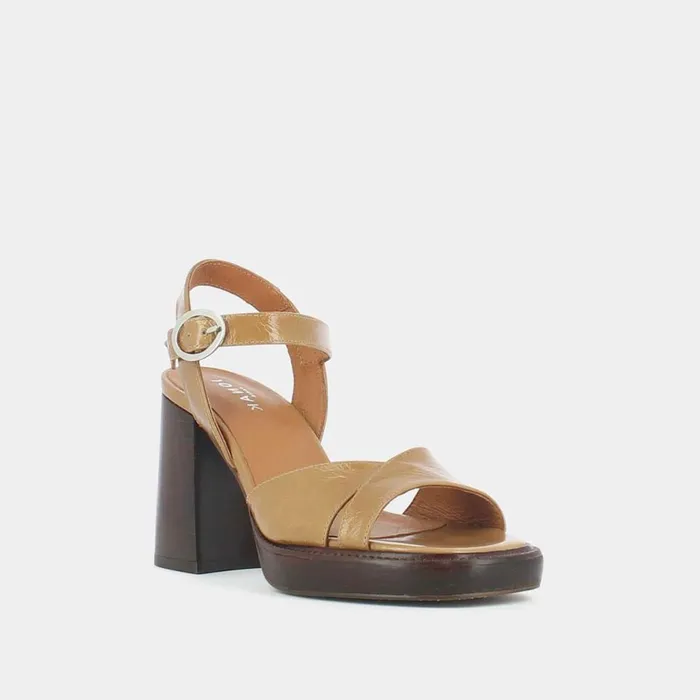 Women Sandals Jonak Sandals With Heels And Cross Strapses