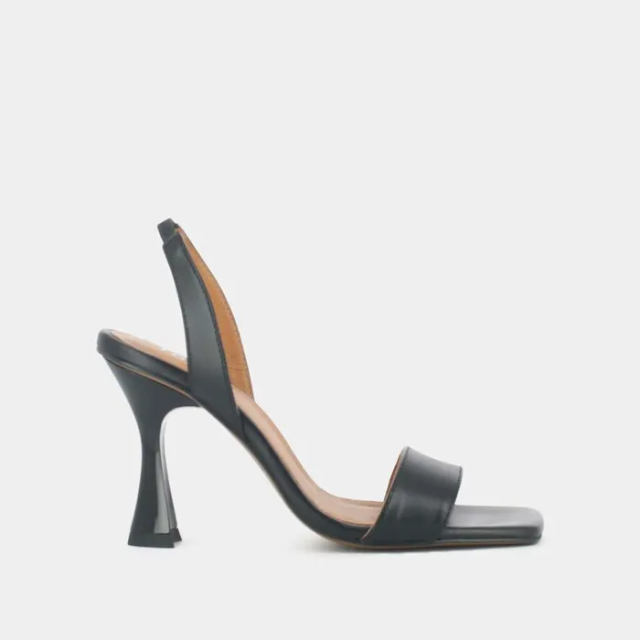 Women Sandals Jonak Sandals With Heels And Square Toe