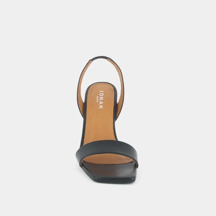 Women Sandals Jonak Sandals With Heels And Square Toe