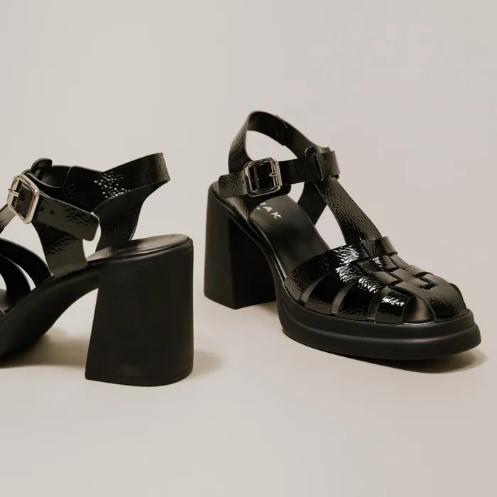 Women Sandals Jonak Sandals With Heels And Square Toes