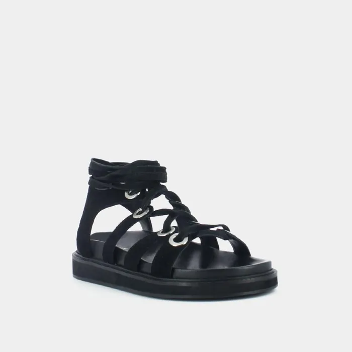 Women Sandals Jonak Sandals With Interlocking Straps And Rings
