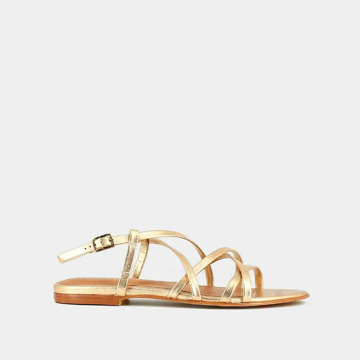 Women Sandals Jonak Sandals With Intertwined Straps