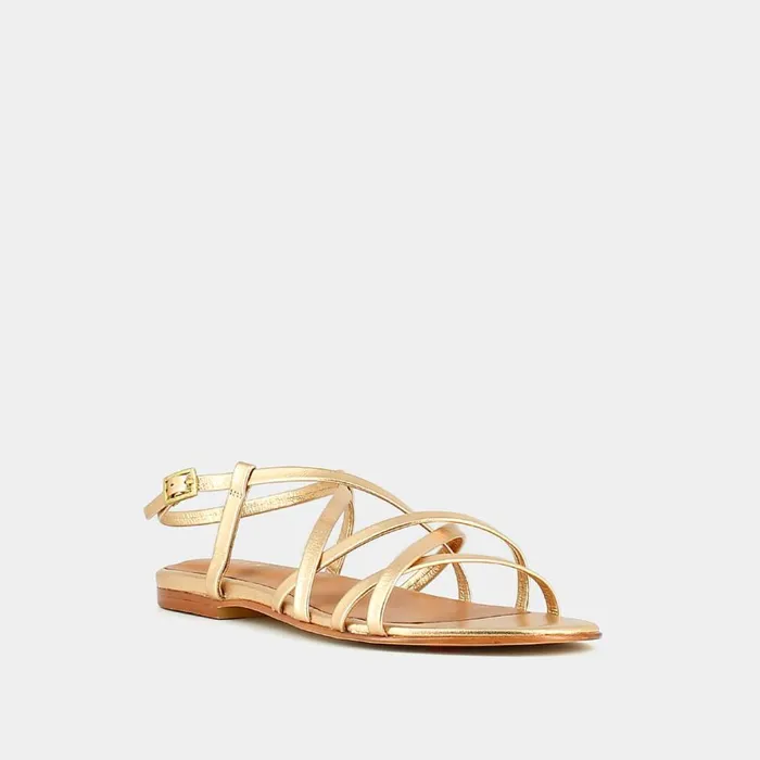 Women Sandals Jonak Sandals With Intertwined Straps
