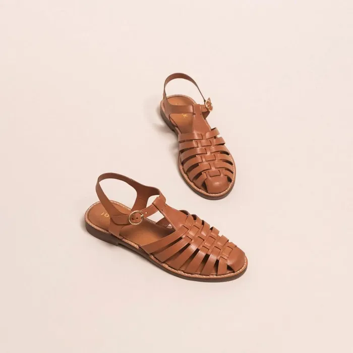 Women Sandals Jonak Sandals With Open Straps And Closed Tip