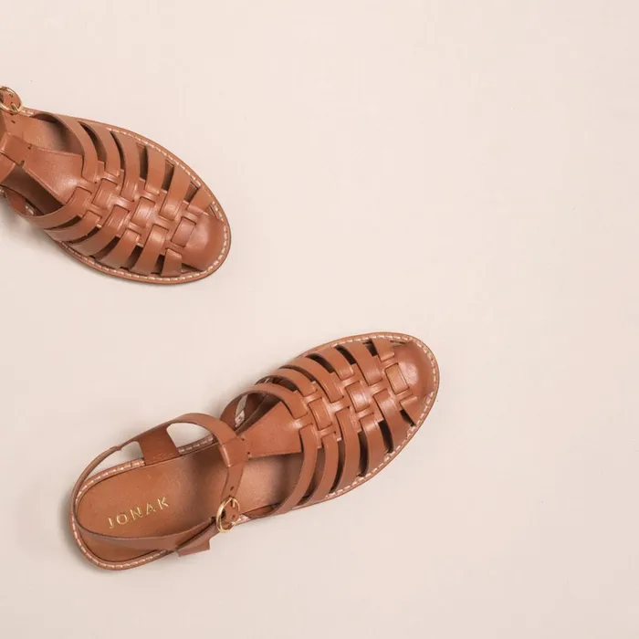 Women Sandals Jonak Sandals With Open Straps And Closed Tip