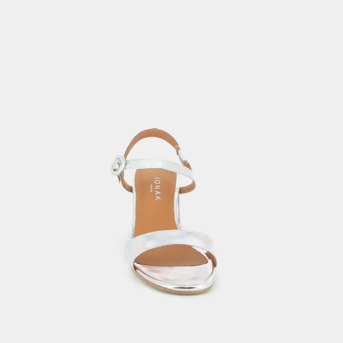 Women Sandals Jonak Sandals With Small Heels And Square Toe