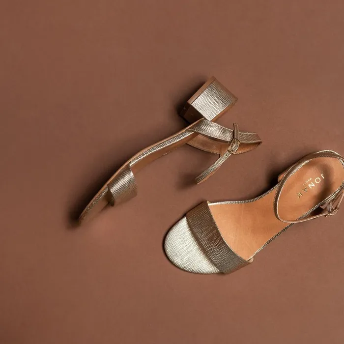 Women Sandals Jonak Sandals With Square Heel