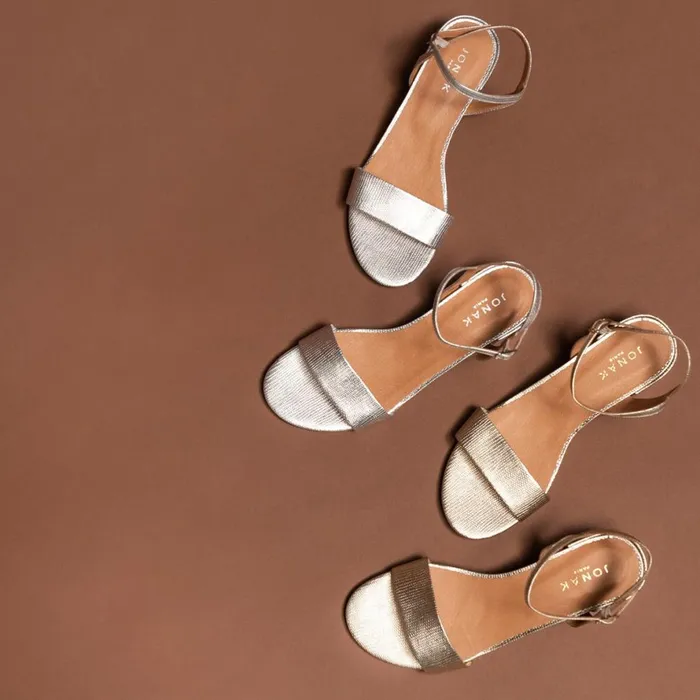 Women Sandals Jonak Sandals With Square Heel