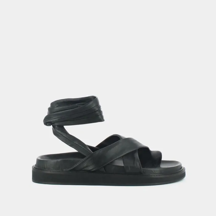 Women Sandals Jonak Sandals With Wide CrissCross Straps