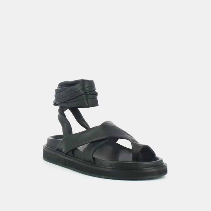 Women Sandals Jonak Sandals With Wide CrissCross Straps