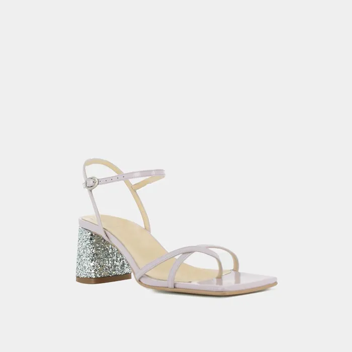 Women Sandals Jonak Square Heel And Toe Sandals
