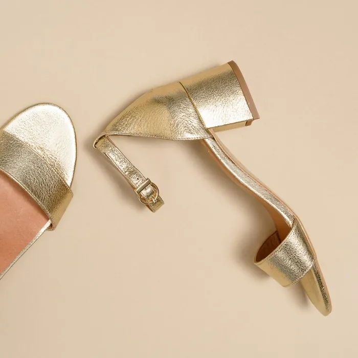 Women Sandals Jonak Square Heel Sandals