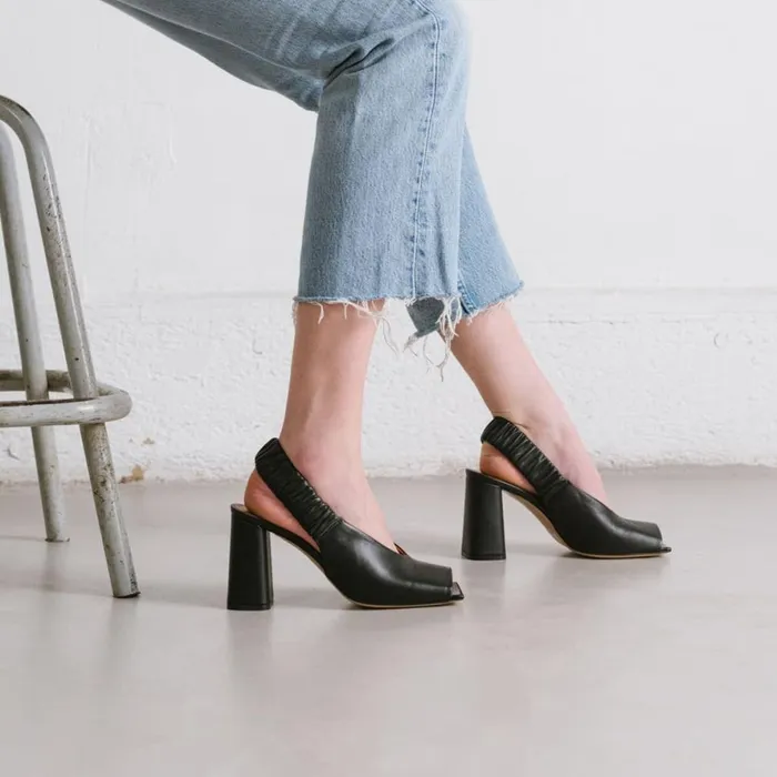 Women Sandals Jonak Square Toe Strappy Sandals