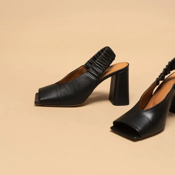 Women Sandals Jonak Square Toe Strappy Sandals