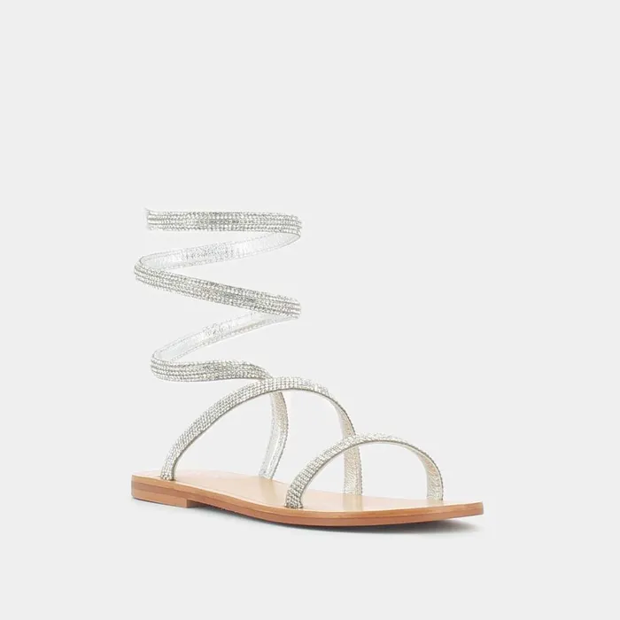 Women Sandals Jonak Twisted Strap Sandals
