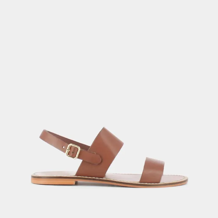 Women Sandals Jonak Wide Strap Sandals