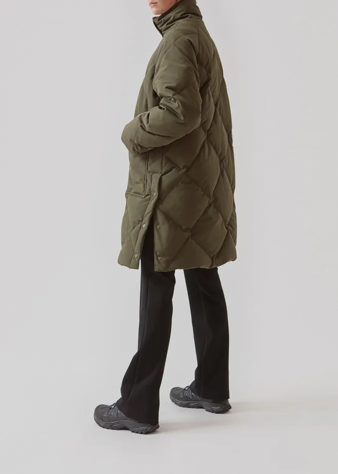 Women ScarlettMD Jacket Dark Army Modstrm Coats and Jackets