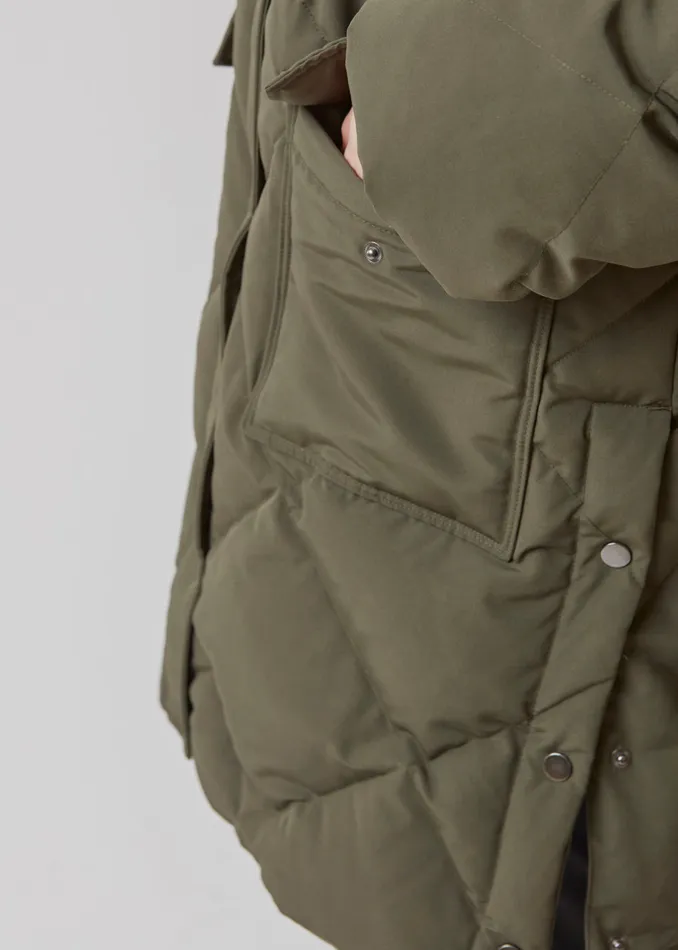 Women ScarlettMD Jacket Dark Army Modstrm Coats and Jackets Women ScarlettMD Jacket Dark Army Modstrm Coats and Jackets