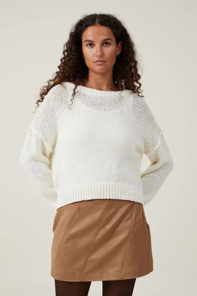 Women Skirts Cotton On Suede Mini Skirt Tan