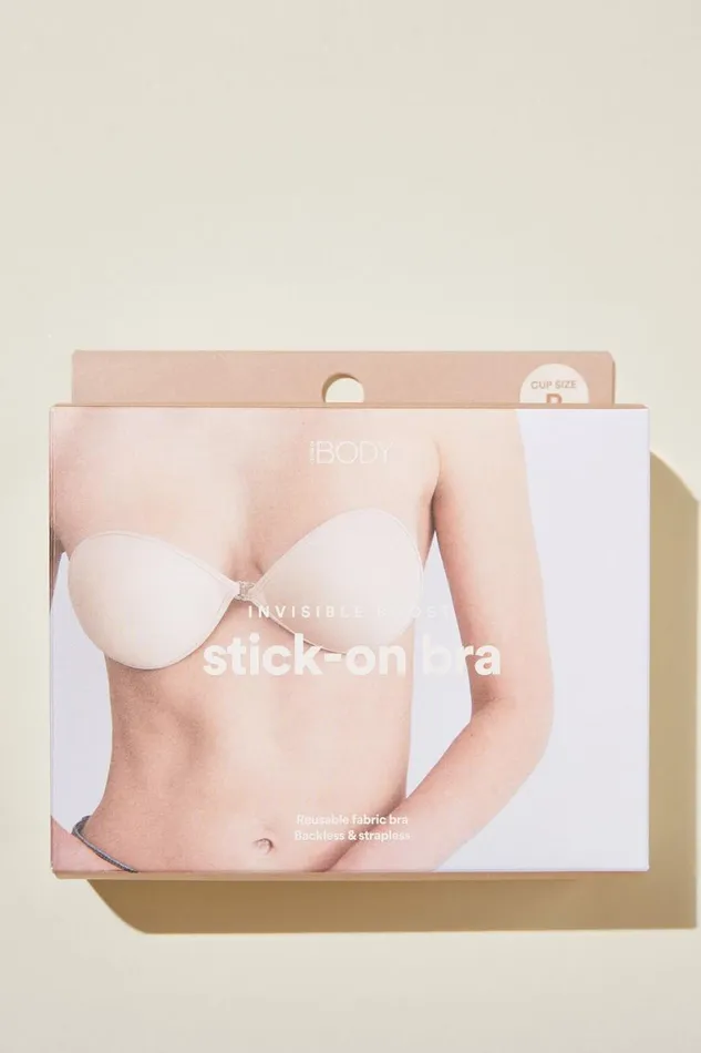 Women Solutions Cotton On Stick Em Up Bra Frappe Core