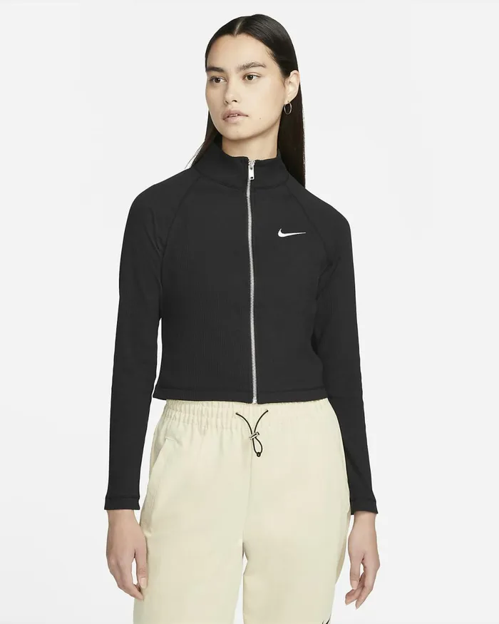 Women Sportswear Blackwhite Nike Jackets