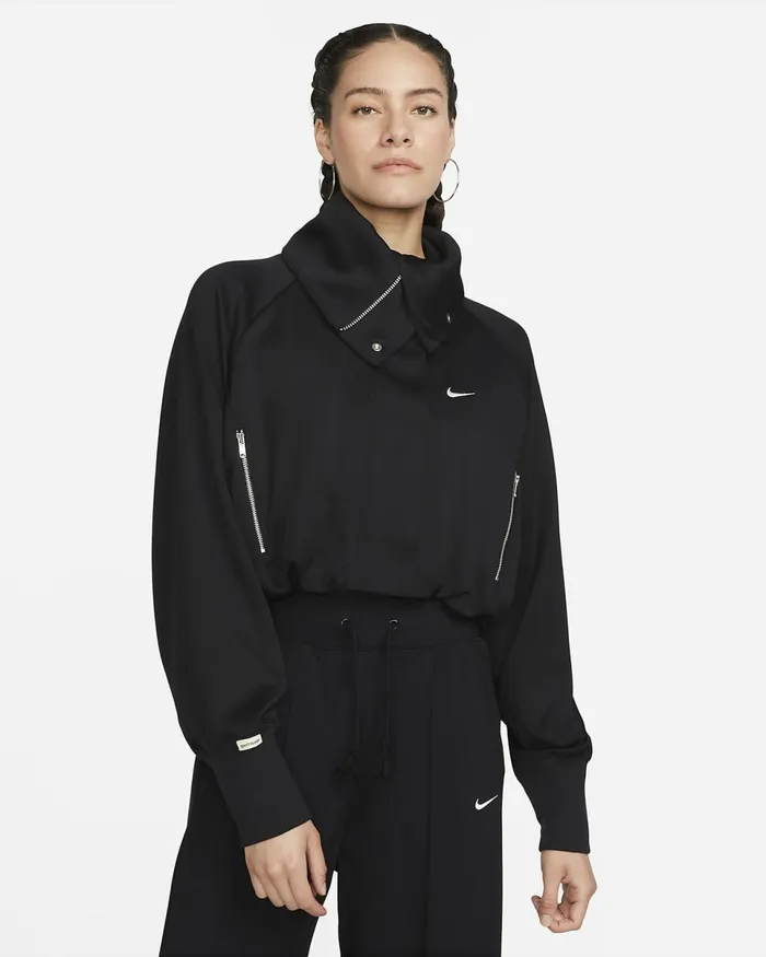 Women Sportswear Collection Blacklight Orewood Brown Nike Jackets