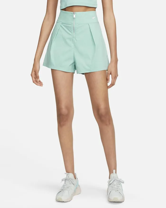 Women Sportswear Collection Minerallight Orewood Brown Nike Shorts